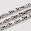 Tarnish Resistant 304 Stainless Steel Rolo Chains STAS-M032-42P-2.5mm-1