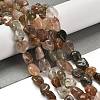 Natural Rutilated Quartz Beads Strands G-P497-01E-08A-2