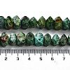Natural African Turquoise(Jasper) Beads Strands G-D091-A18-5