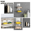 4 Sets 2 Colors Stainless Steel Soap Dishes DIY-GA0005-27-5