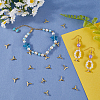 30Pcs Brass Charms KK-SC0006-07-3