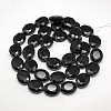 Crystal Glass Oval Beads Strands X-EGLA-F059-03-2