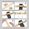 304 Stainless Steel Panther Chain Watch Band Bracelets JB659A-6