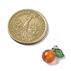 Natural Carnelian Fruit Pendants PALLOY-TA00077-03-4