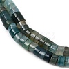Dyed Natural Agate Beads Strands G-U030-B01-01-4