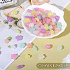200Pcs 4 Style Luminous Acrylic Beads TACR-FS0001-02-7