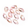 Transparent Glass Charms GLAA-O017-01F-2
