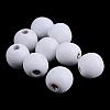 Dyed Natural Wood Beads WOOD-S662-9x10mm-13-1