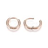 304 Stainless Steel Huggie Hoop Earrings EJEW-G272-02-8mm-RG-3