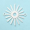 Brass Connector Charms KK-H435-10S-3