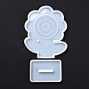 DIY Flower Shape Desk Mirror Frame Silicone Molds DIY-E043-01-4