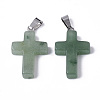 Natural Green Aventurine Pendants G-J354-08A-2