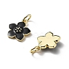 Brass Enamel Charms KK-Z114-23G-3