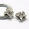 Alloy Rhinestone European Beads MPDL-R043-05E-1