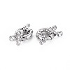 Brass Spring Ring Clasps X-KK-S356-112P-NF-2