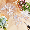 3D Polyester Computerized Embroidery Cloth Sew on Appliques DIY-WH0320-54A-4