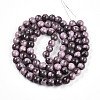 Baking Paint Glass Beads Strands DGLA-N003-10mm-C09-3