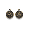 Alloy Pendant Cabochon Settings For Enamel PALLOY-YW0001-10AB-4