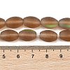 Dyed Synthetic Moonstone Beads Strands G-G458-B01-12x8mm-5