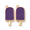 Brass Enamel Pendants KK-A168-16-07G-2