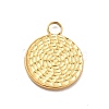 Ion Plating(IP) 304 Stainless Steel Charms STAS-F282-04G-2
