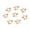 Brass Linking Rings KK-F831-006A-G-RS-1