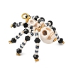 Halloween Theme Dyed Synthetic Turquoise & Glass Seed Beads Pendants PALLOY-MZ00774-03-5