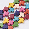 Synthetic Turquoise Beads Strands TURQ-G112-8x10mm-11-1
