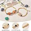 Adjustable Braided Nylon Cord Macrame Pouch Bracelet Making AJEW-SW00013-11-3