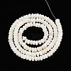Natural White African Opal Beads Strands G-T140-75C-2