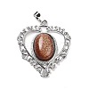 Synthetic Goldstone Pendants G-I322-04P-08-2