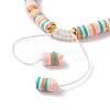 Handmade Polymer Clay Beads Bracelets Set BJEW-TA00043-01-9