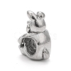 304 Stainless Steel European Beads STAS-G256-25AS-2