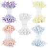 5 Bundles 5 Colors Gypsum with Cotton Cord Artificial Flower Core DIY-GF0014-07A-1