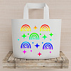 2Pcs 2 Style Acrylic Tie-Dye Template DIY-CP0008-78B-6