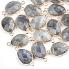Natural Labradorite Links connectors G-S344-02A-1