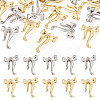 20Pcs 2 Colors Alloy Rhinestone Pendants FIND-TA0007-86-1