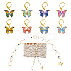 DIY Butterfly Knitting Tool Sets HJEW-HS00024-1