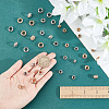 60Pcs 6 Style Brass Bead FIND-GO0001-49-3