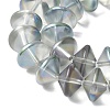 Electroplate Glass Beads Strands EGLA-G038-01A-HP01-3