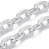 Aluminum Textured Cable Chain CHA-N003-45P-1