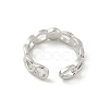 Brass Cup Peg Open Cuff Ring Settings LS-KK-G518-02P-03-3