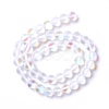 Synthetic Moonstone Beads Strands G-E573-01B-08-6