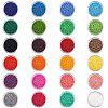 24 Colors Grade A Glass Seed Beads Sets SEED-PH0004-03-1