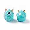 Halloween Opaque Resin Beads RESI-F033-01C-3