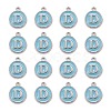 Platinum Plated Alloy Enamel Charms LS-ENAM-S118-04D-P-2