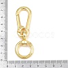 Brass Swivel Clasps KK-CBA78C7-01G-3