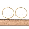 201 Stainless Steel Hoop Earrings SA-CBA4A0D-16G-F-5