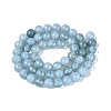 Imitation Lamowork Glass Beads Strands GLAA-Q106-07A-18-2