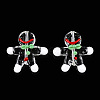 Gingerbread Man Handmade Lampwork Beads LAMP-G150-04C-3